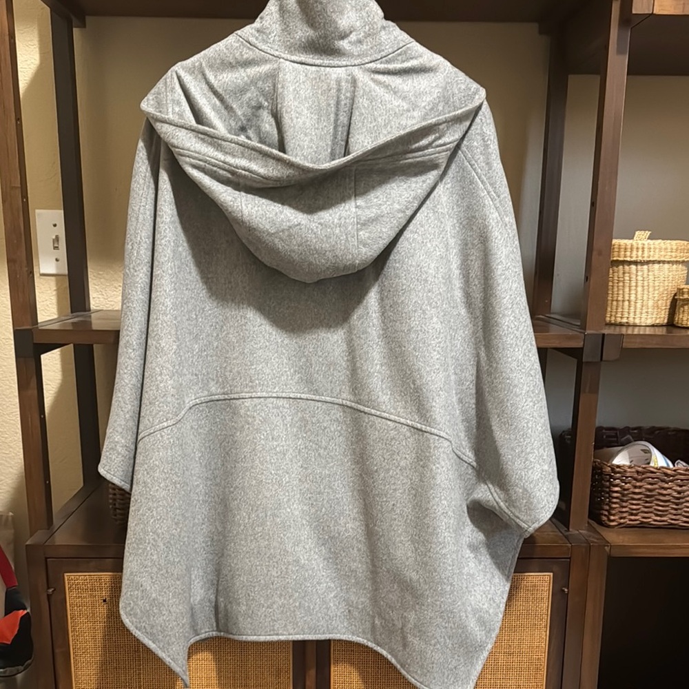 Halogen Gray Cape Jacket Versatile and Stylish - Picture 4 of 4